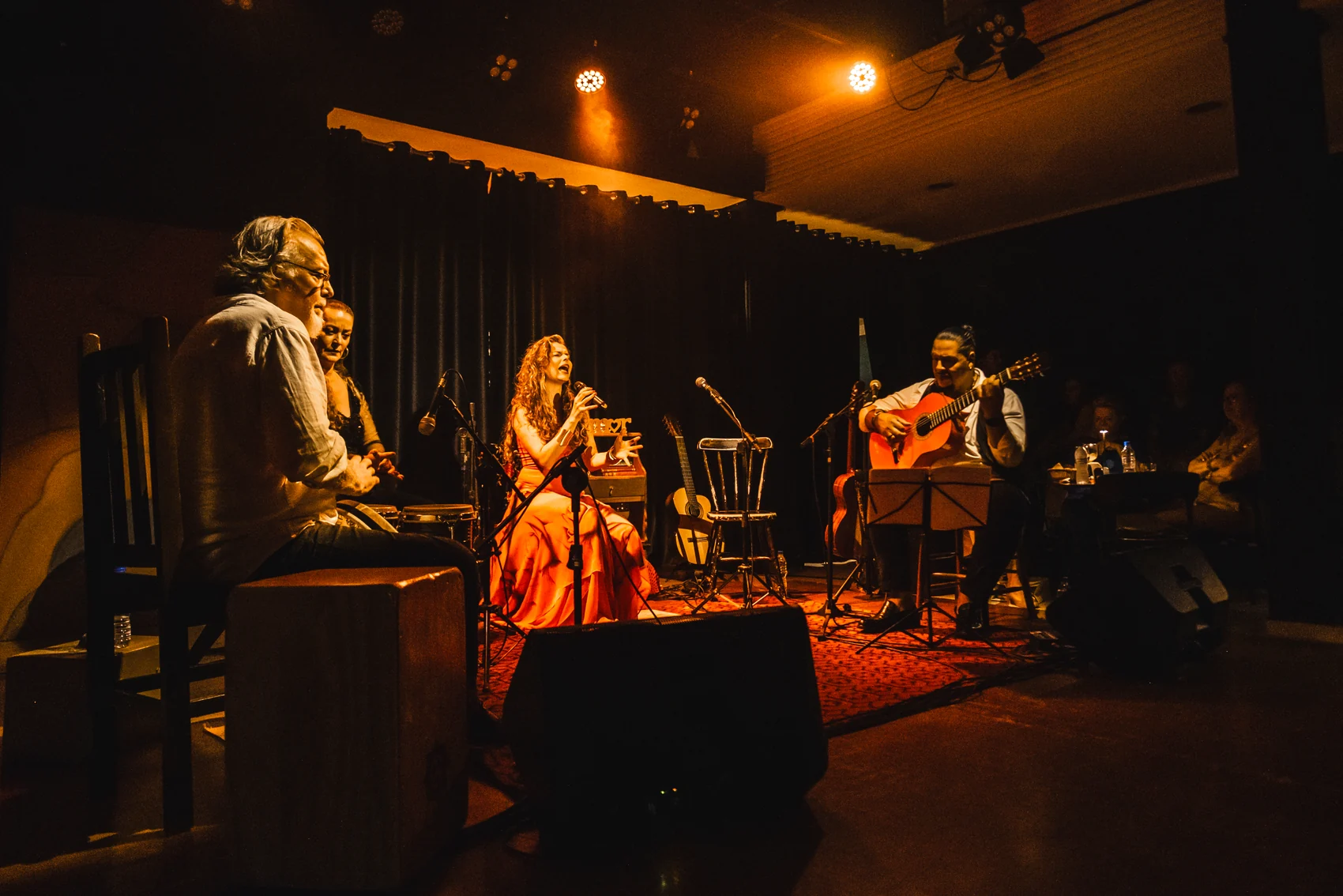 Vivian Amarante no show Costurando