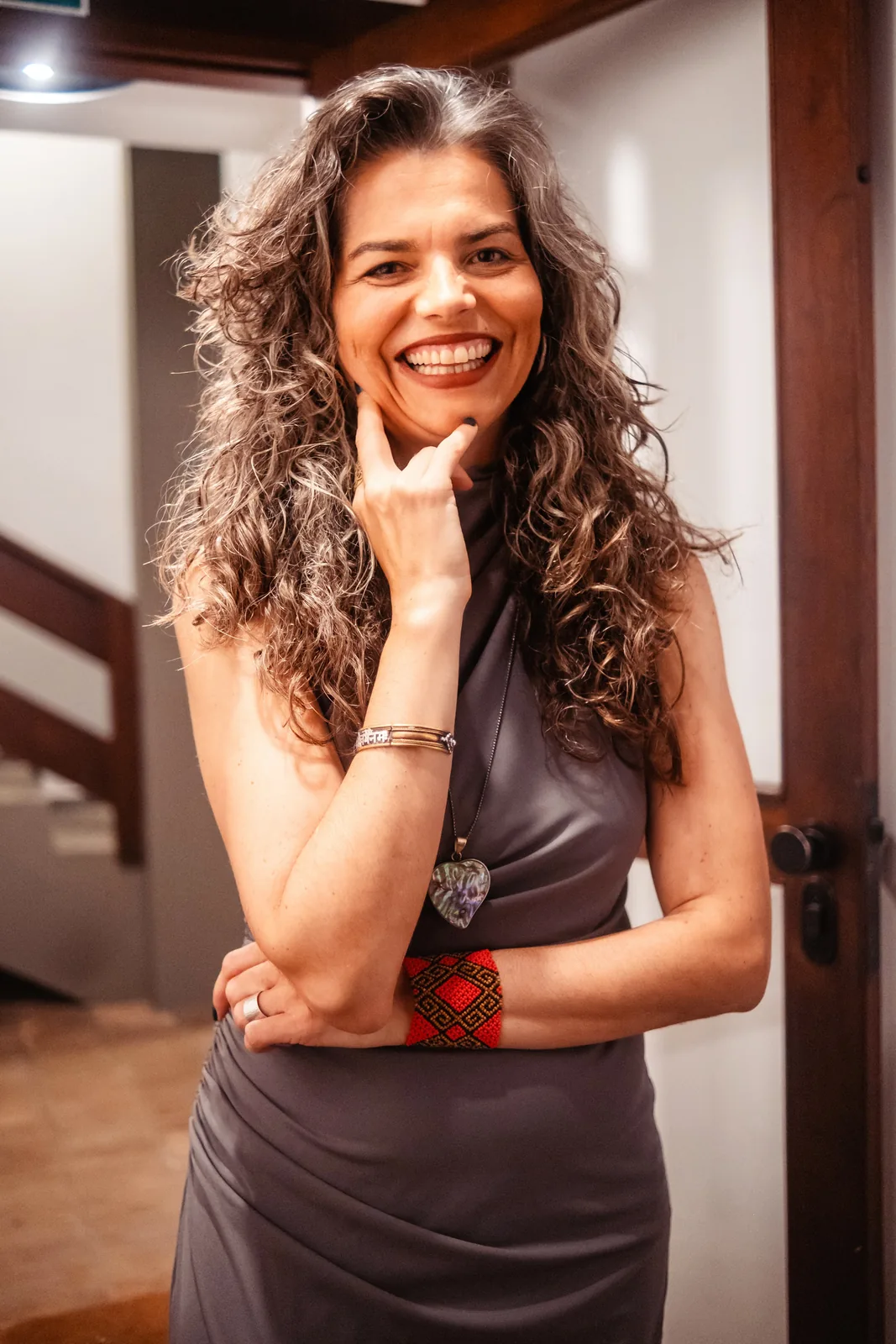 Vivian Amarante em retrato próximo